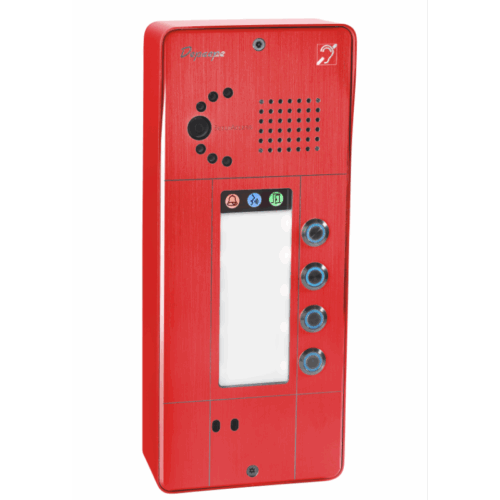 SECURACCESS PMR IP CAM 4 BOUTONS ROUGE